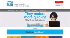 Desktop Screenshot of israelbonds.ca
