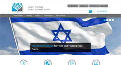 Desktop Screenshot of israelbonds.com
