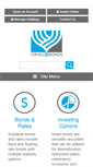 Mobile Screenshot of israelbonds.com